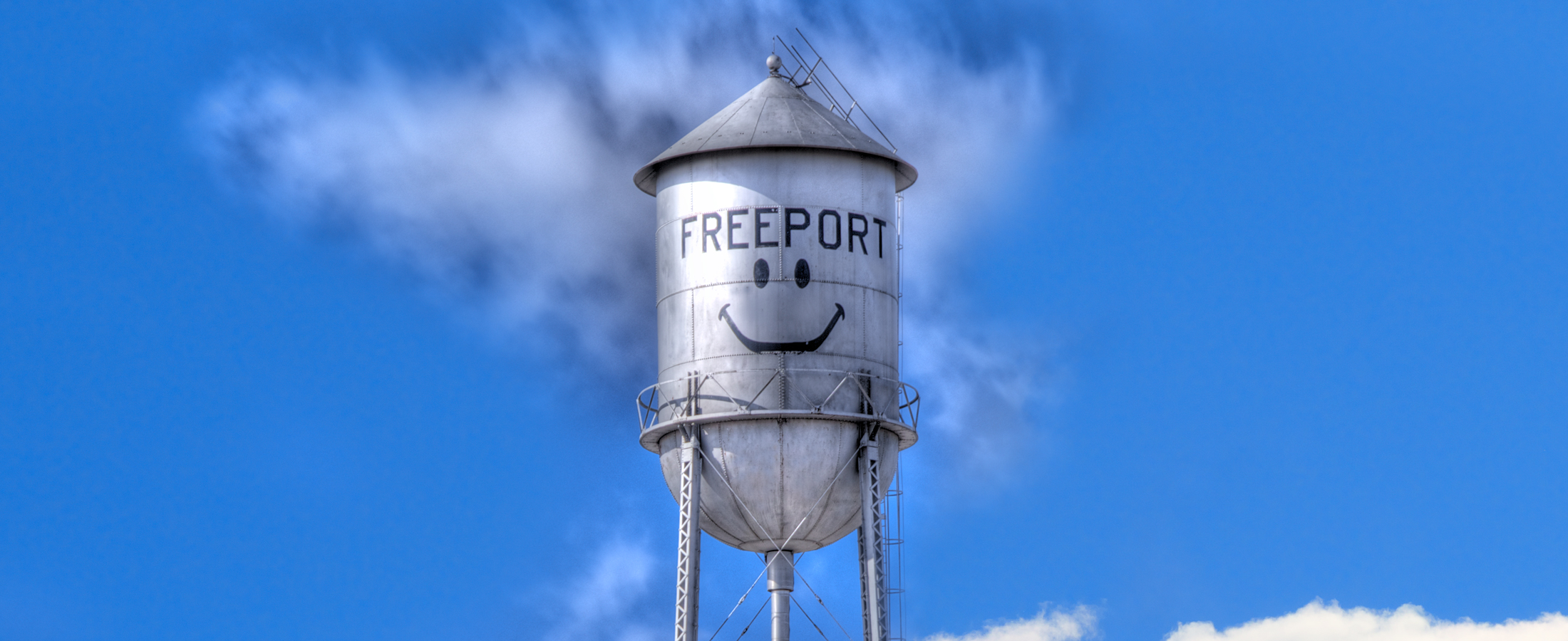 Water Tower Smiles by Barry Weber